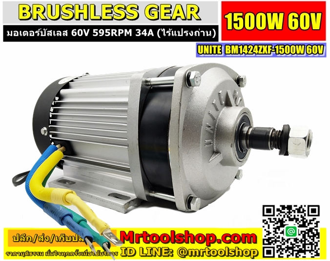 Brushless Motor DC 500W 60V